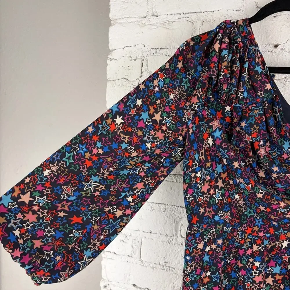 J. Crew black rainbow